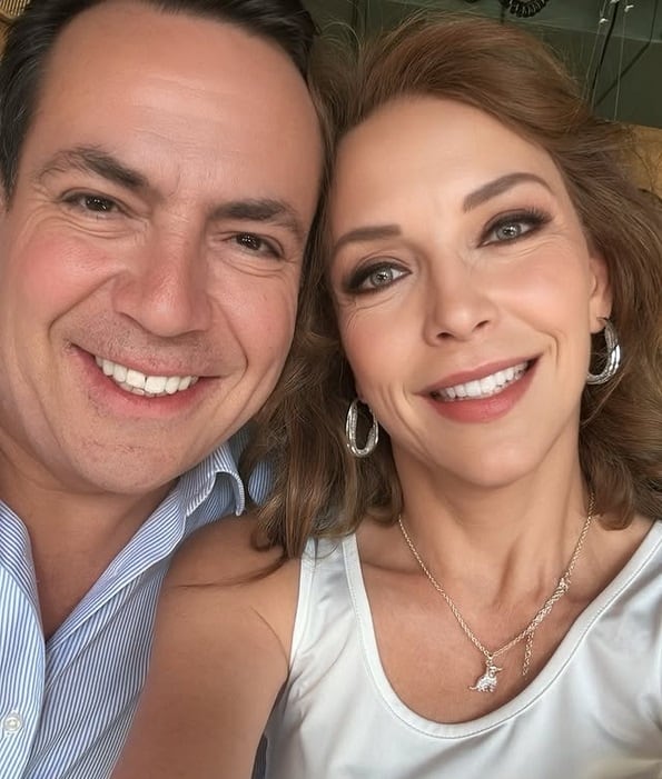 Lalo Salazar y Laura Flores.