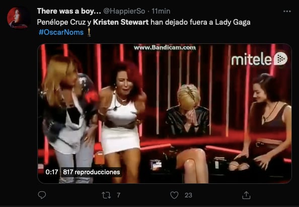 Reacciones en redes por nominación de Kristen Stewart al Óscar 2022