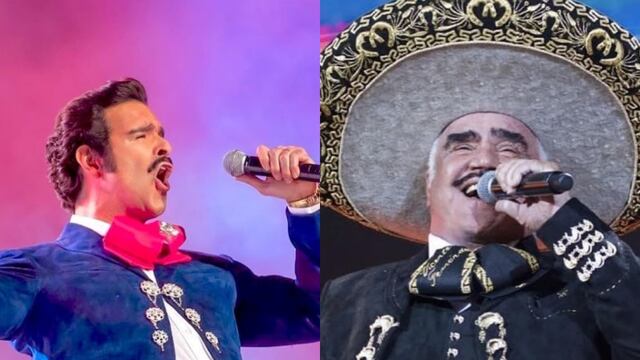 Pablo Montero y Vicente Fernández.