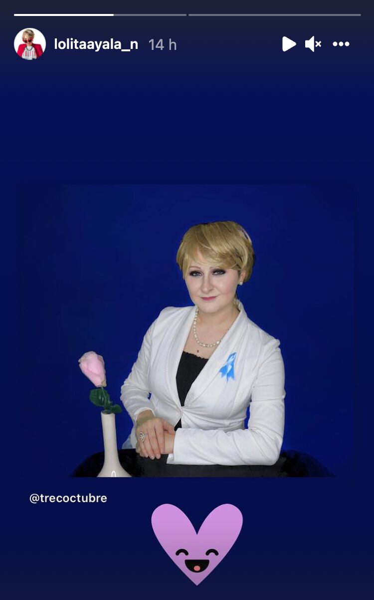 Disfraz de Lolita Ayala