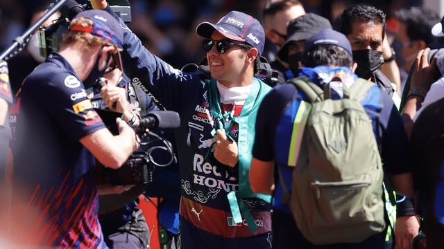 Checo Pérez, piloto mexicano de Red Bull