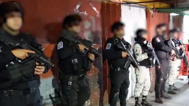 Operativo en Tepito deja 3 personas detenidas y 350 kilogramos de marihuana asegurada