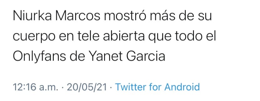 Critican contenido de Yanet García en OnlyFans