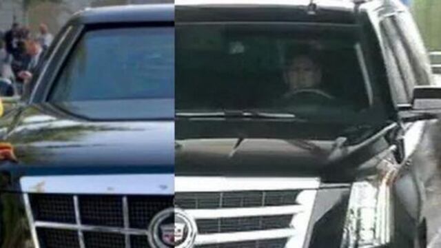 <p>Lionel Messi abandonó la Masía en el mismo coche que usa el presidente de los Estados Unidos, Barack Obama: un Cadillac Escalade.</p>