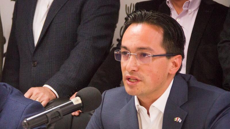 Andrés Atayde, líder panista en CDMX