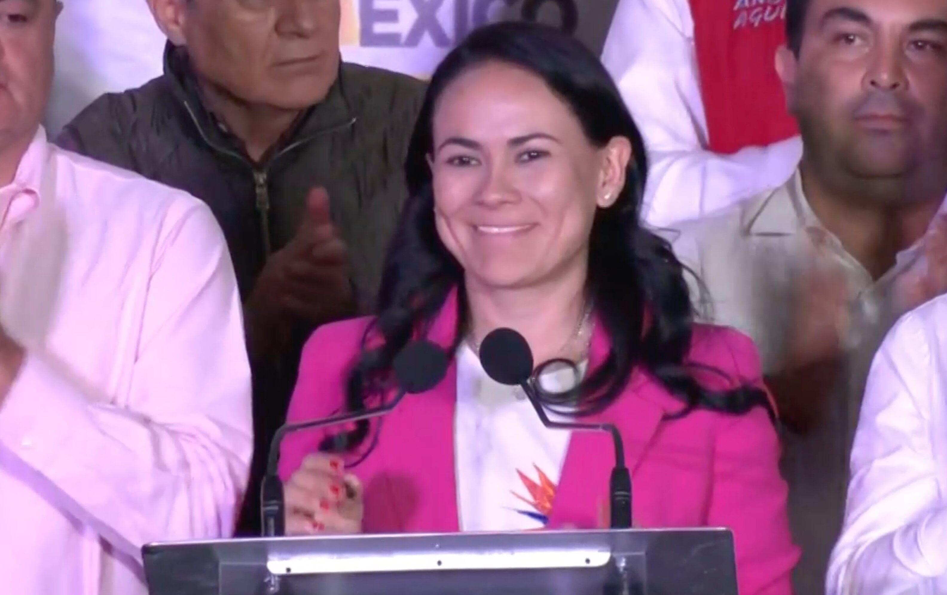 ALEJANDRA DEL MORAL RECONOCIÓ A DELFINA GÓMEZ COMO GOBERNADORA