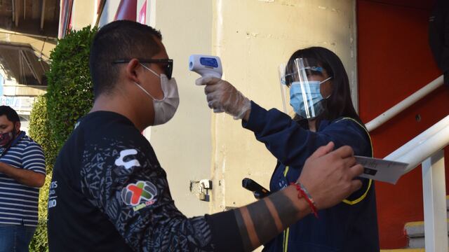 Aficionado del Necaxa en Aguascalientes