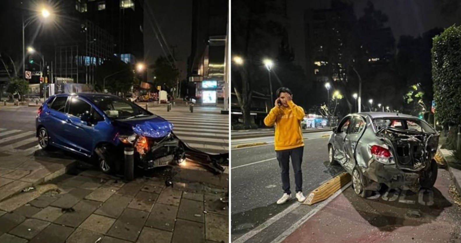 Choque en Insurgentes del 3 de octubre