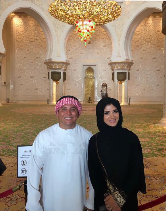 Kimberly Flores y Edwin Luna, Dubai