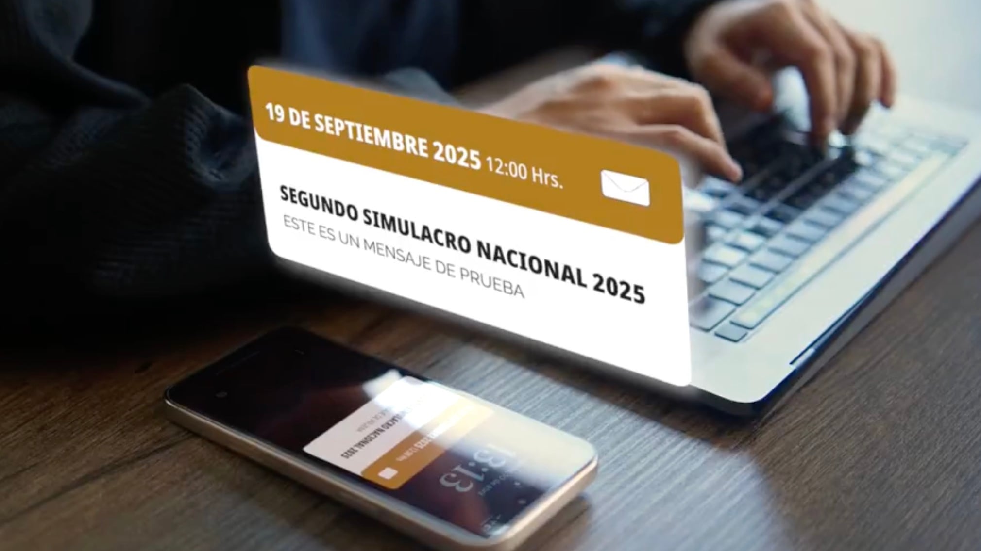 No te espantes: Así sonará la alerta del Simulacro Nacional 2025 en tu celular