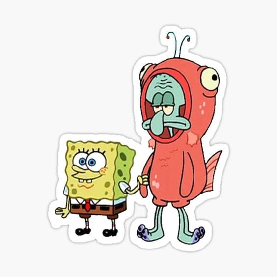 Stickers de Bob Esponja