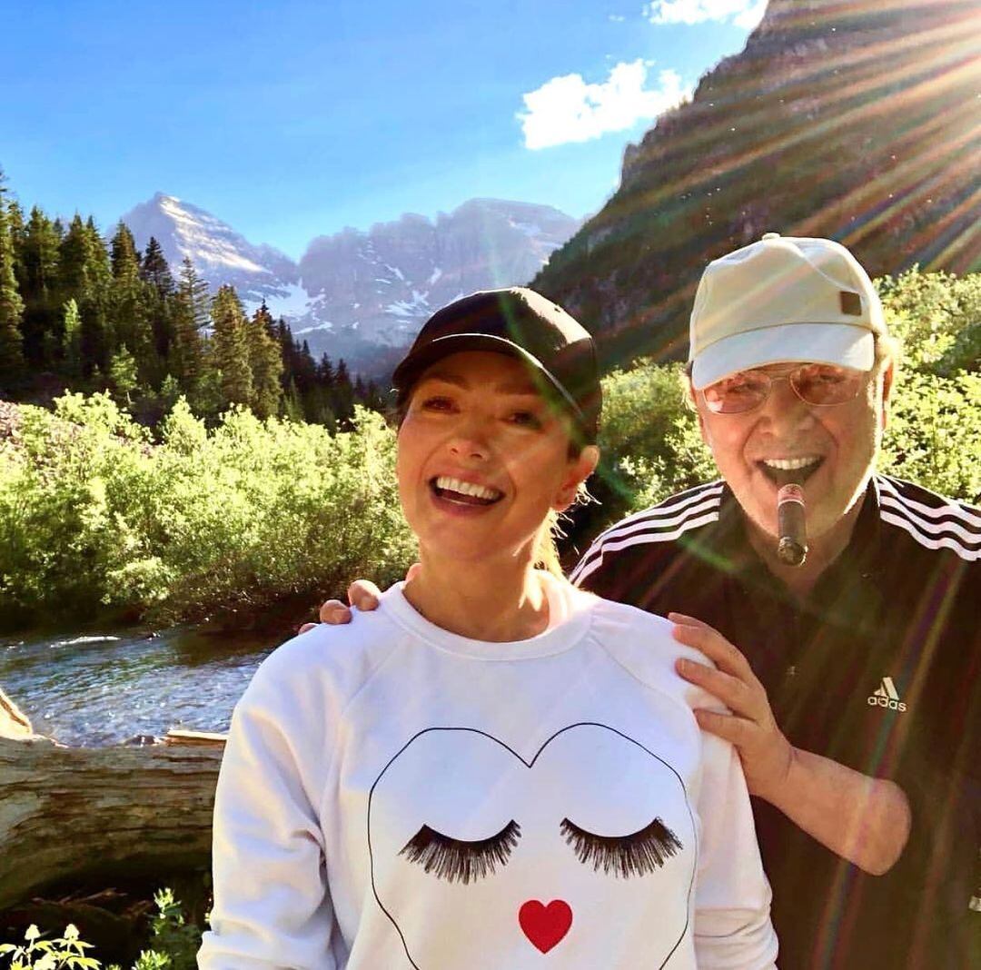 Thalía y Tommy Mottola.