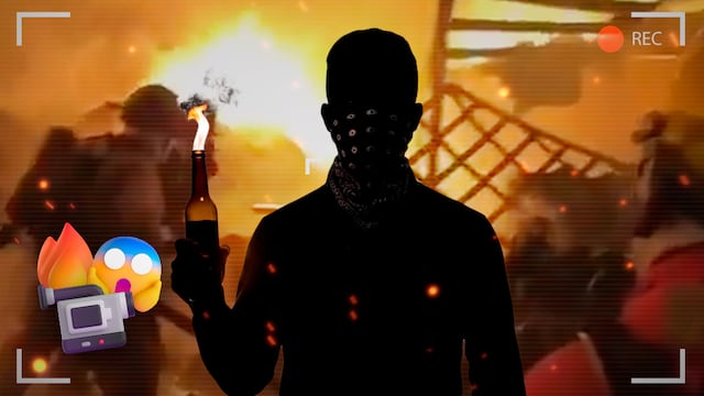 Grupo armado quema recicladora en Uruapan