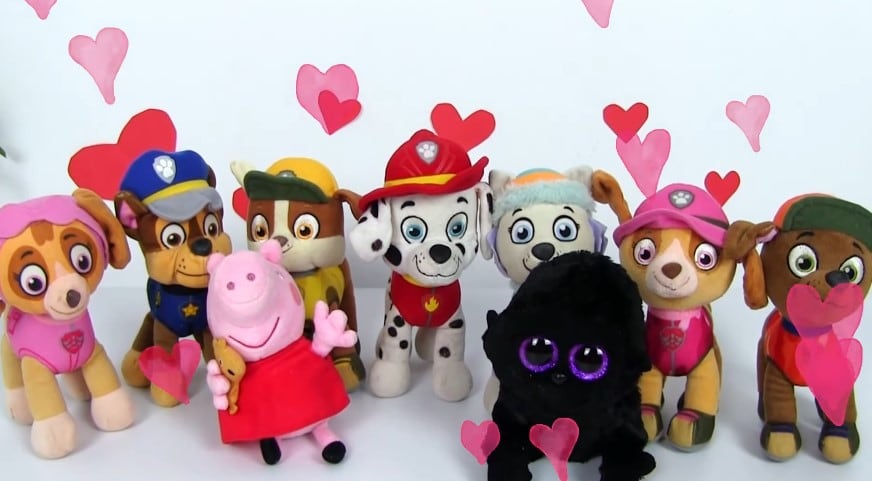 Rubble está triste porque nadie lo quiere en San Valentín, capítulo no oficial de Paw Patrol