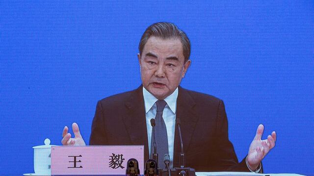 Wang Yi, ministro de Relaciones Exteriores