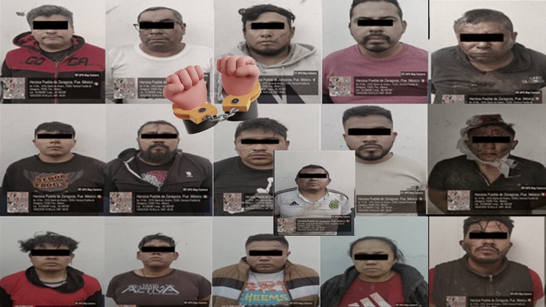 Cae “El Topo” en Puebla en operativo contra la Familia Michoacana; 16 detenidos