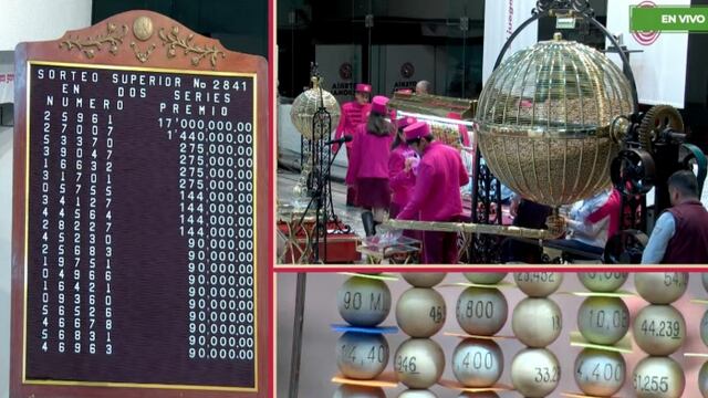 Resultados Sorteo Superior 2841 de Lotería Nacional: Ganadores de hoy 11 de abril