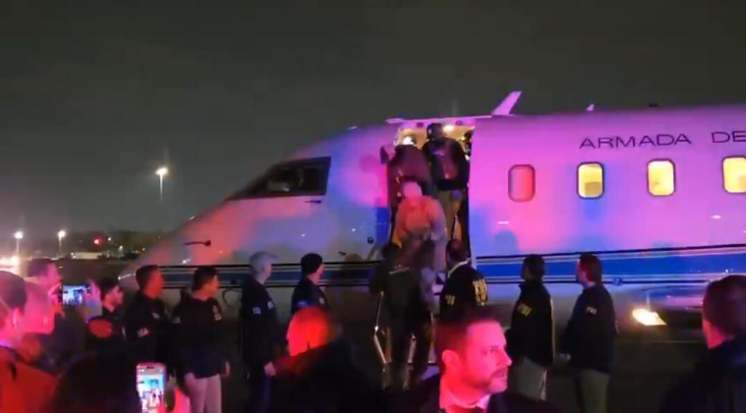 Rafael Caro Quintero llegando a Estados Unidos