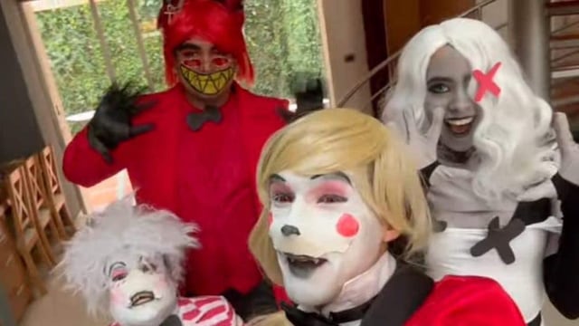 Memo Aponte hizo cosplay de Hazbin Hotel