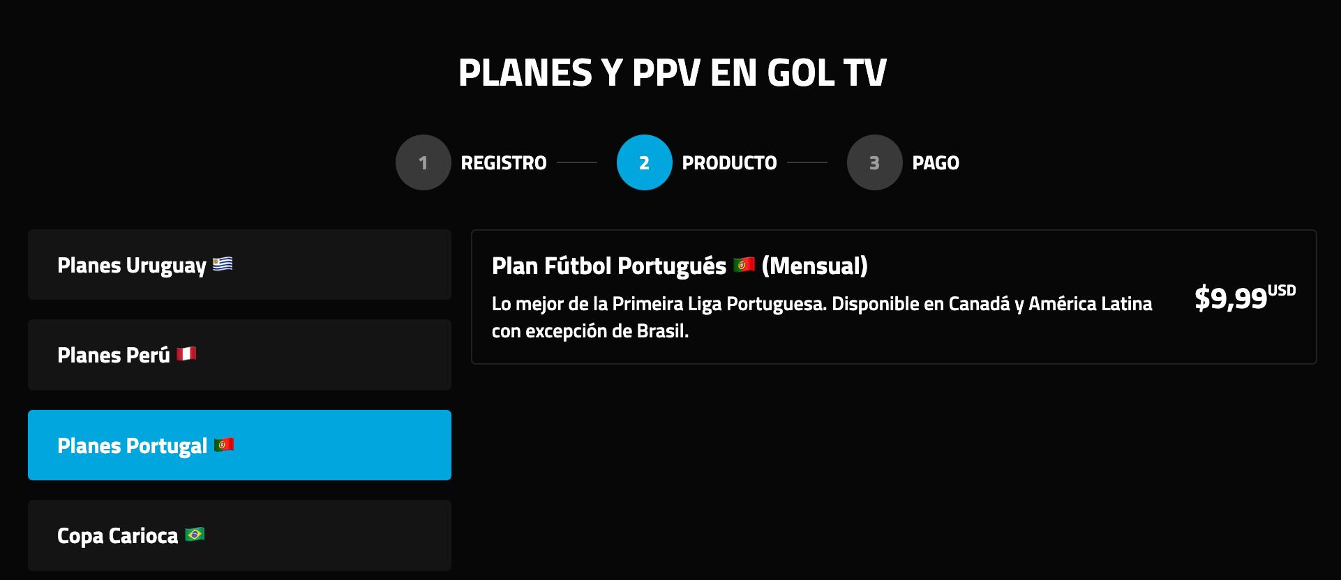 Precio para ver la Liga de Portugal en México