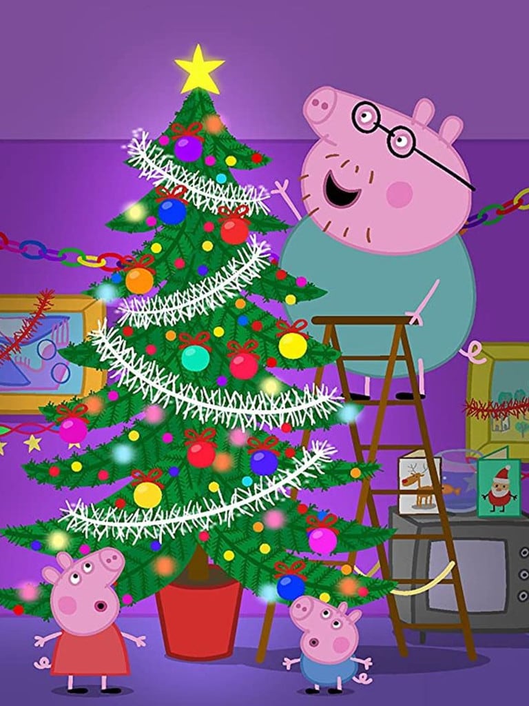 Fondos de Peppa Pig navideña