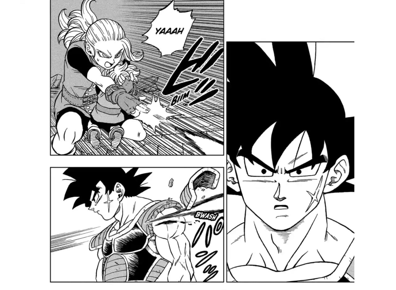 Bardock en el manga de Dragon Ball Super