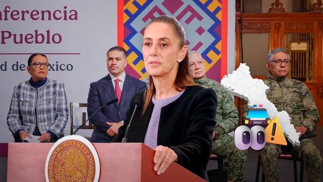 Sheinbaum confirma atención del Gabinete de Seguridad a la violencia en Sinaloa