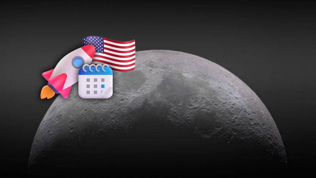 Estados Unidos fija 2028 como fecha para regresar a la Luna