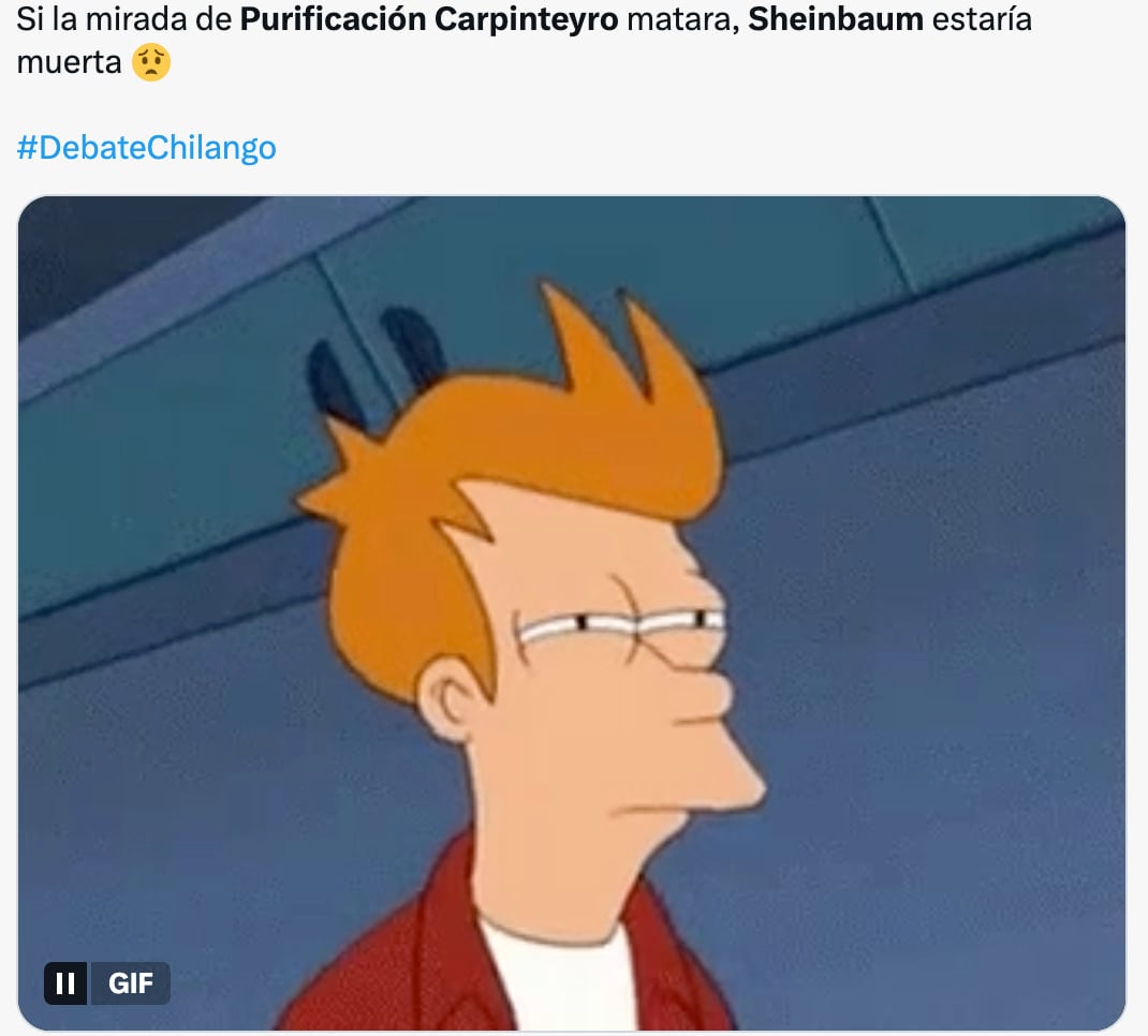 Los memes de Purificación Carpinteyro sobre Internet de las Cosas cuando confrontó a Claudia Sheinbaum