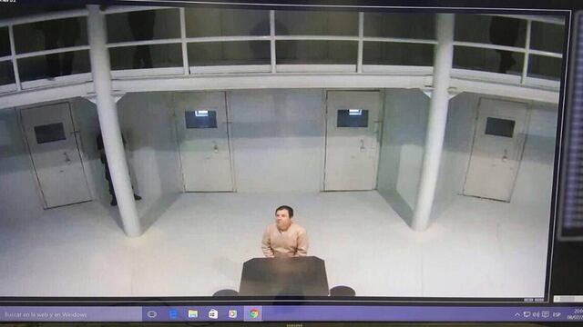 Joaquín Guzmán Loera en el Cefereso 9 de Juárez.