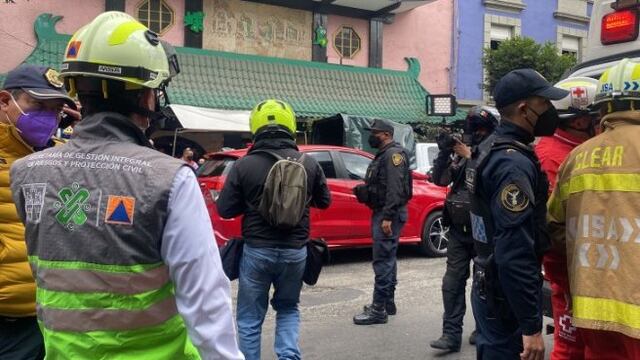 Se registra flamazo en un restaurante de la colonia Juárez