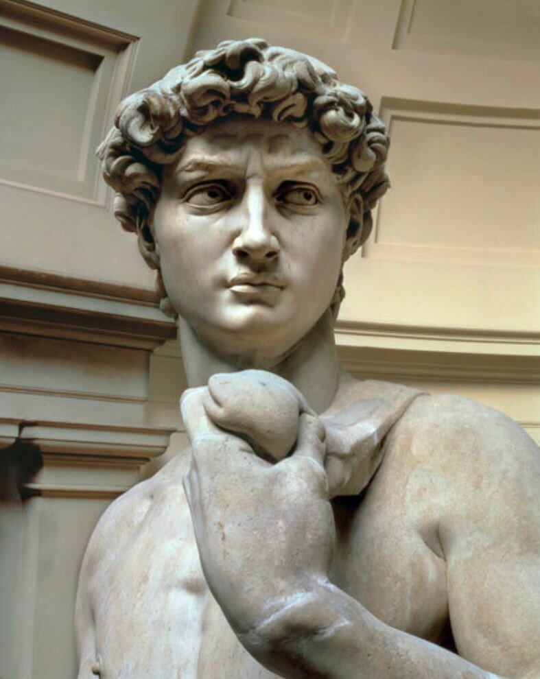 Escultura del Rey David de Miguel 'Ángel