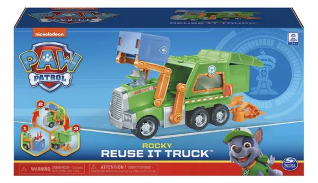 Set Rocky de Paw Patrol ‘Camión de reciclaje’