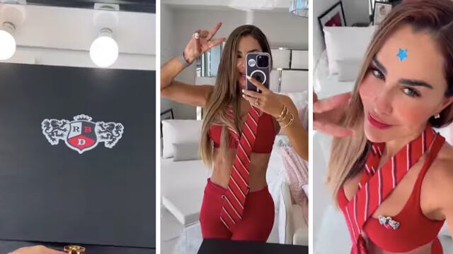 Ninel Conde presume caja de RBD