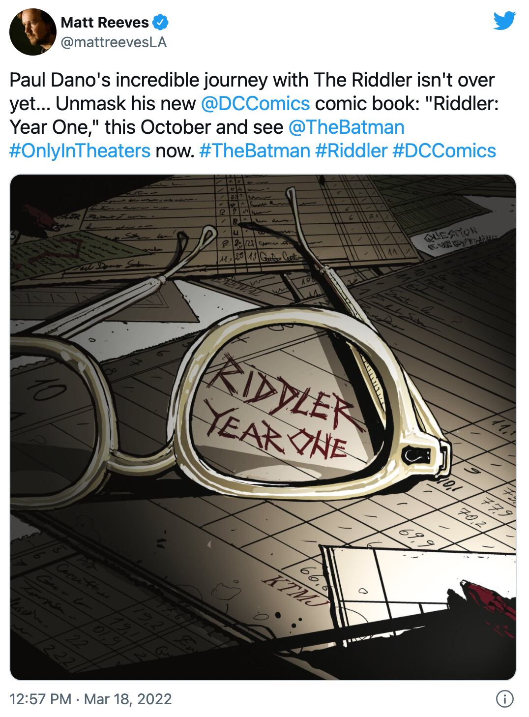 Riddler: Year One de The Batman