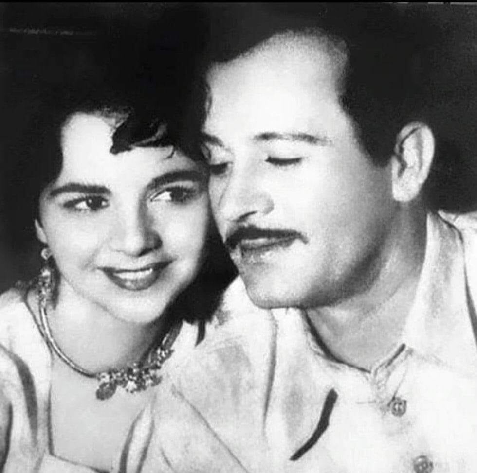 Lupita Torrentera y Pedro Infante.