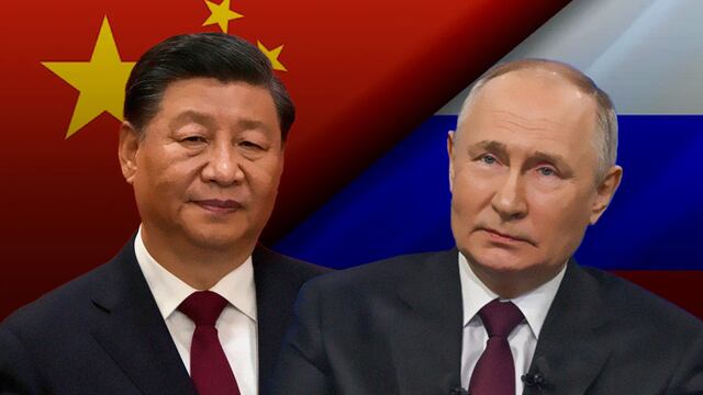 Vladimir Putin y Xi Jinping