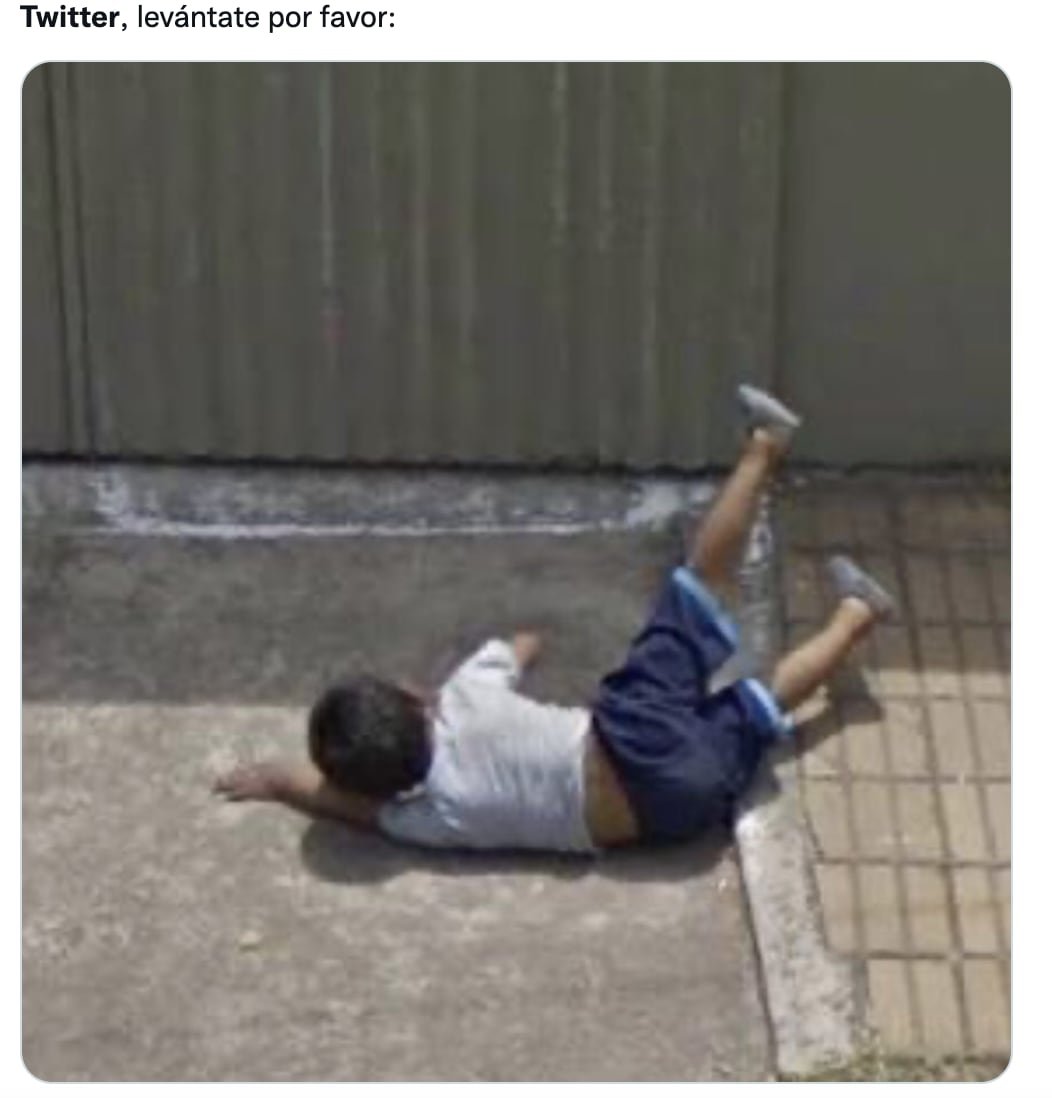 Memes caída de Twitter