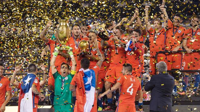 Chile al Ganar la Copa América