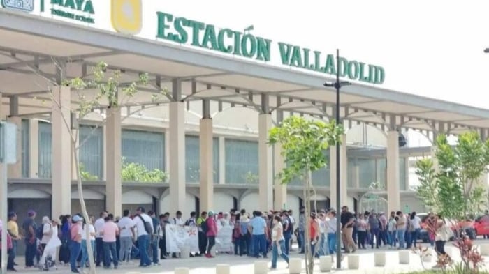 Protestas de la CNTE llegaron al Tren Maya: esta estación que conecta a una bonita playa de México fue tomada