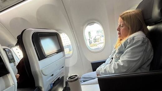 El polémico vuelo de la ministra Loretta Ortiz