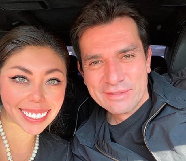 Jorge Salinas y Anna Paula
