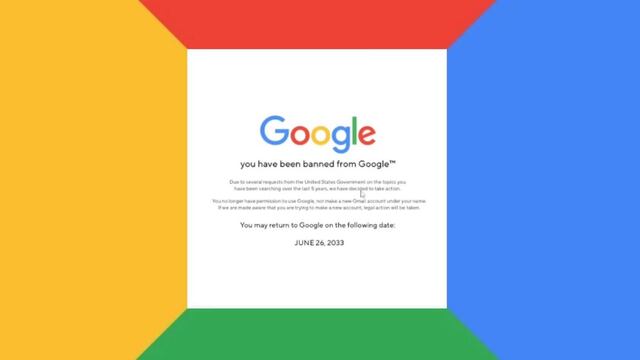 ¿Google puede banear tu cuenta? Este video lo demostraría y esta sería la razón