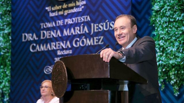 Alfonso Durazo en la Universidad de Sonora