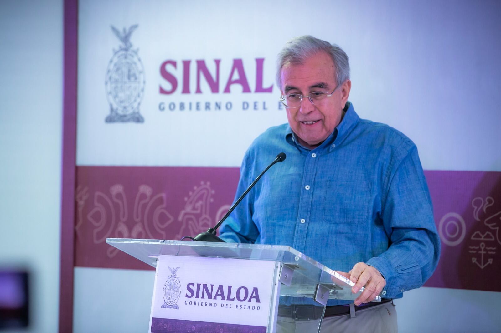 Rubén Rocha, gobernador de Sinaloa