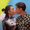 VIDEO: Danna Paola y Alex Hoyer se besan por primera vez en público