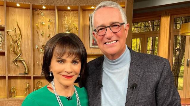 Pati Chapoy y Ricardo Salinas Pliego