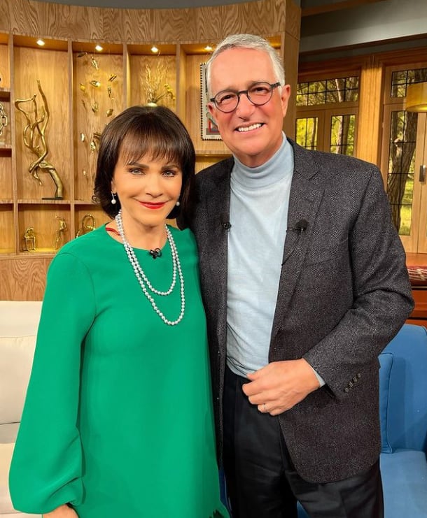 Pati Chapoy y Ricardo Salinas Pliego