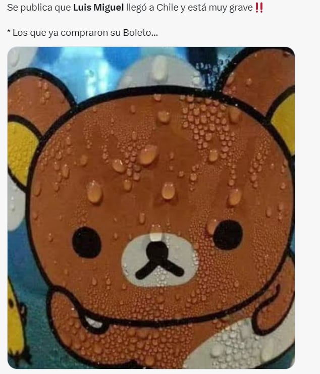 Memes sobre hospitalización de Luis Miguel