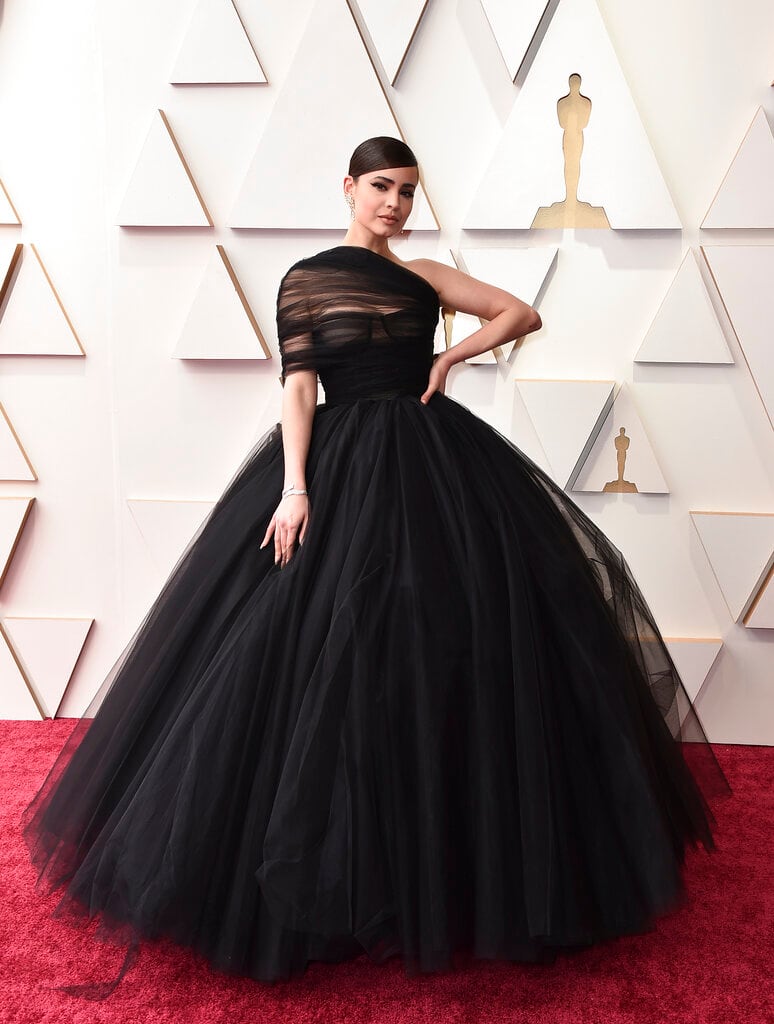 Sofia Carson arrives at the Oscars